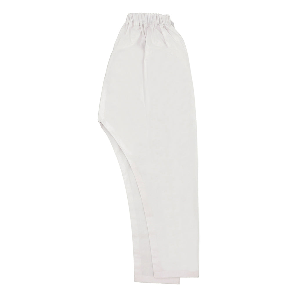White Cotton Pajama - TLM Store